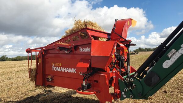 Teagle 6100 Smaller Loader Front Straw Blower ( New Product ) In Stock - Image 7