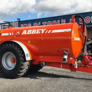 Abbey R2000 Premium Plus Tanker with Agri Pro 7.7 Trailing Shoe ( In Stock )