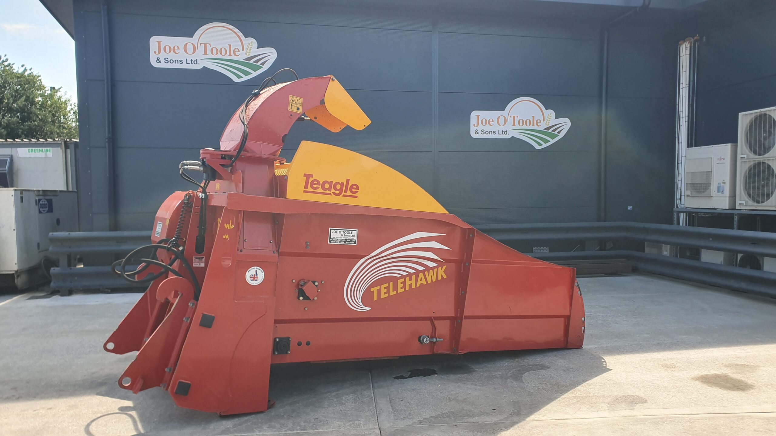 Used Teagle Telehawk Front Mounted Strawblower - Image 3