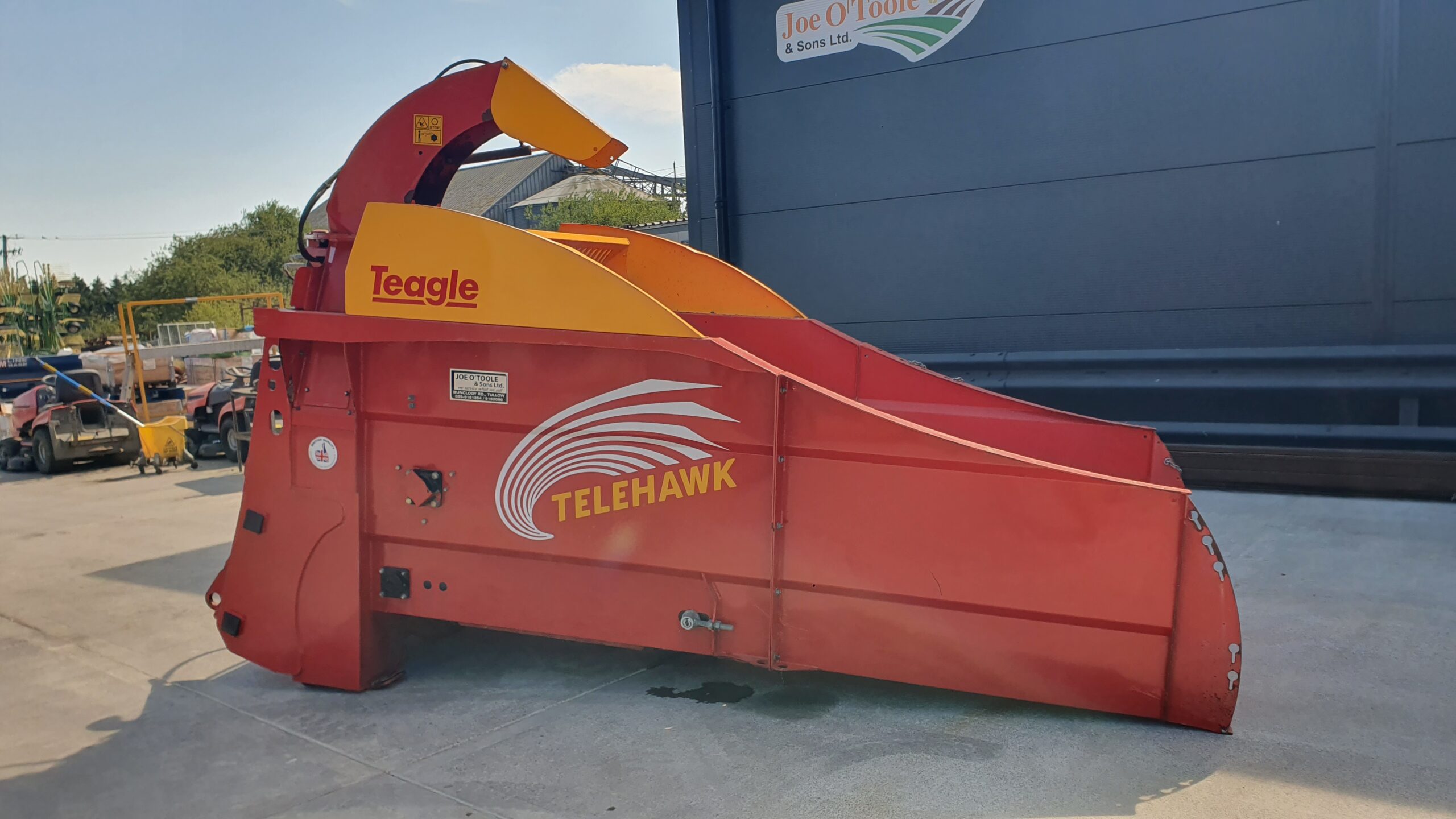 Used Teagle Telehawk Front Mounted Strawblower - Image 4