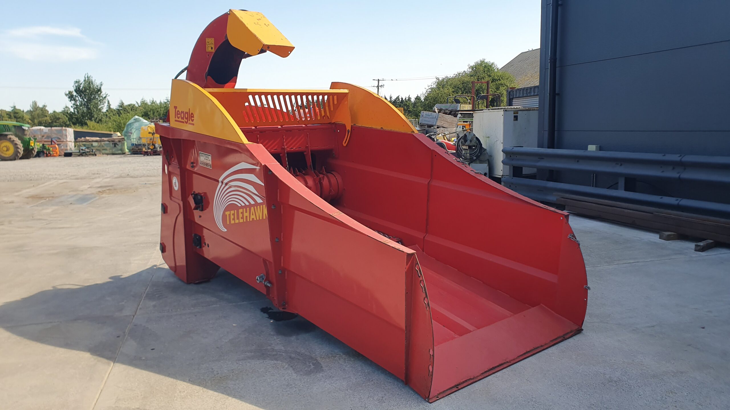 Used Teagle Telehawk Front Mounted Strawblower - Image 5