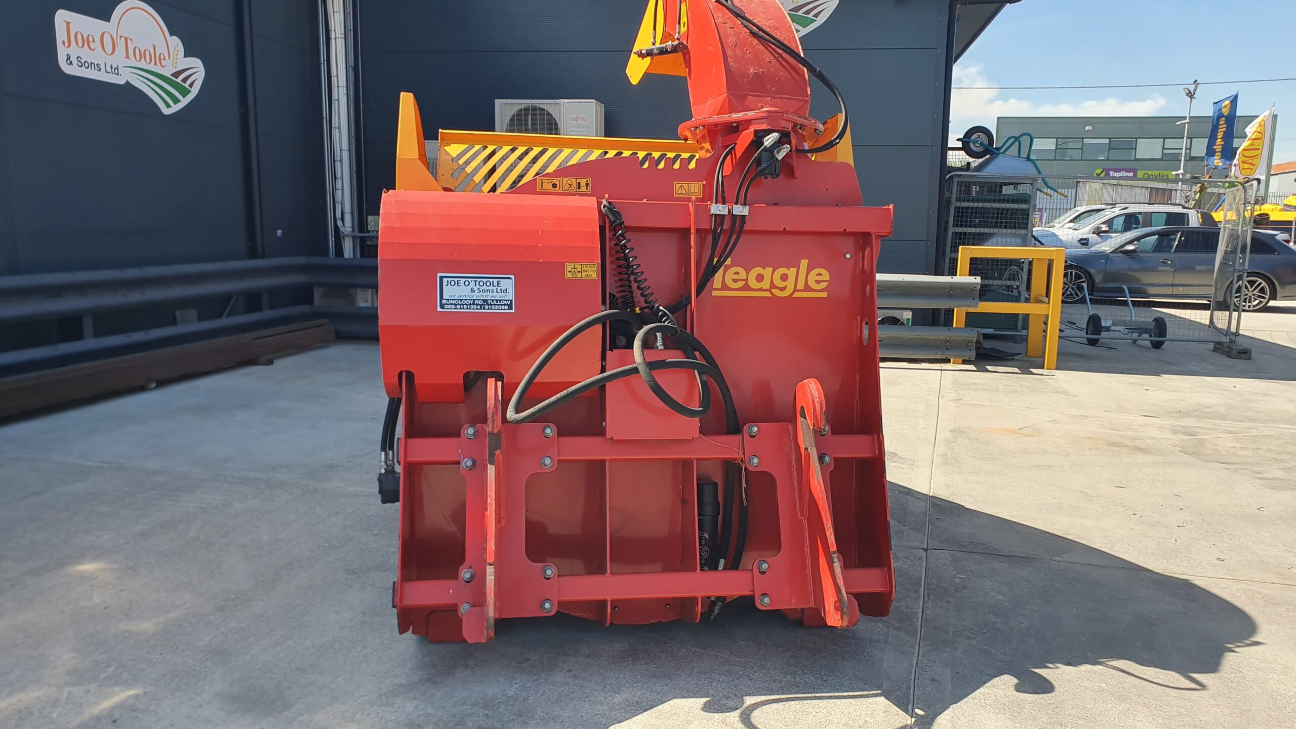 Used Teagle Telehawk Front Mounted Strawblower - Image 13